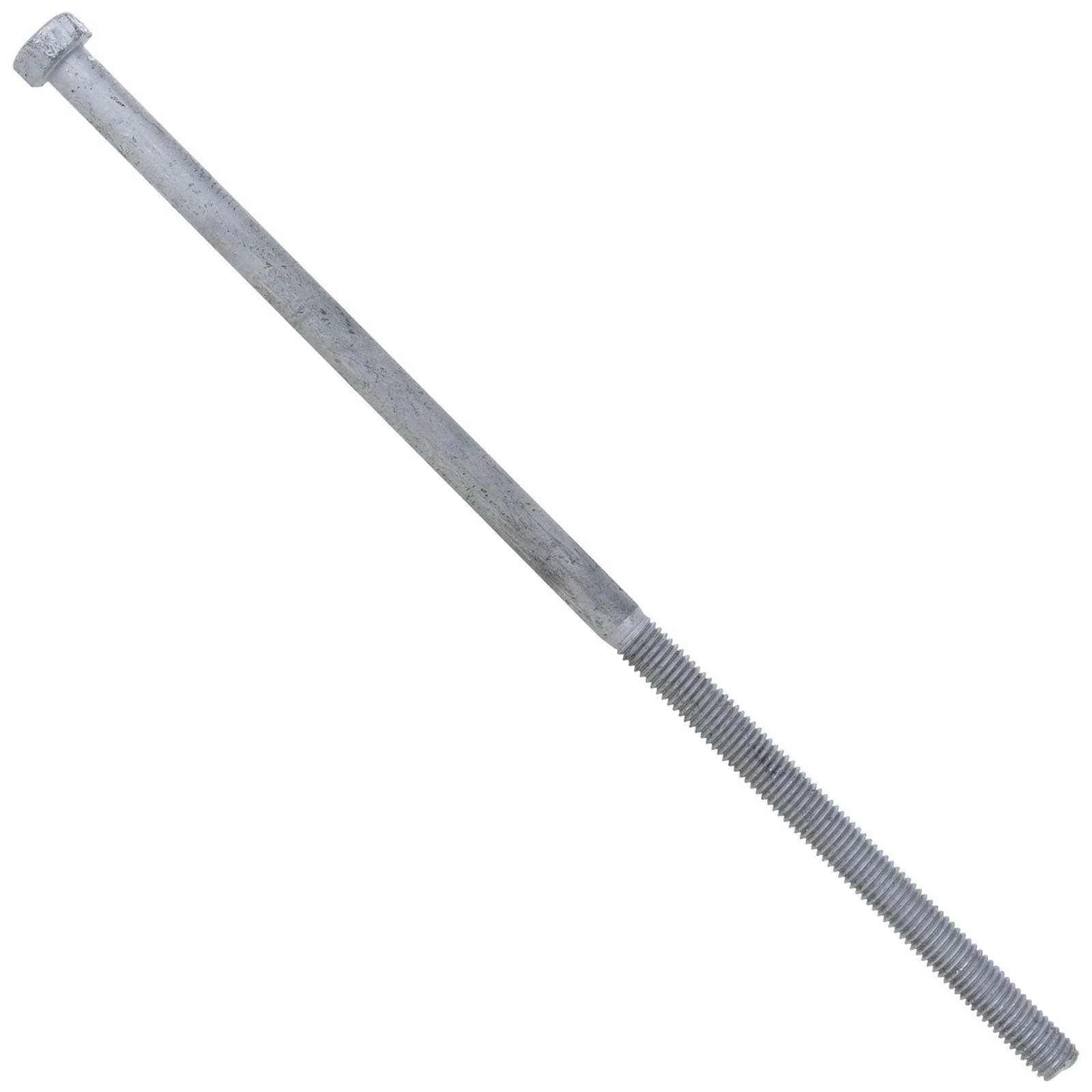 1/2" x 14" Conquest A307 Grade A Hex Bolt w/6" Thread - Hot Dip Galvanized