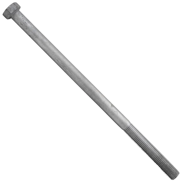 1" x 20" Conquest A307 Grade A Hex Bolt w/6" Thread - Hot Dip Galvanized