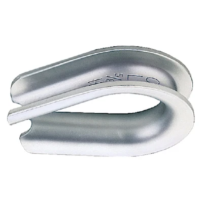Crosby® 1-7/8"-2" Extra Heavy Galvanized Wire Rope Thimble - G-414