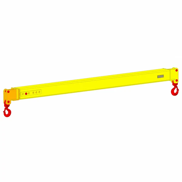 2 Tons x 12 - 20' Adjustable Spreader Beam