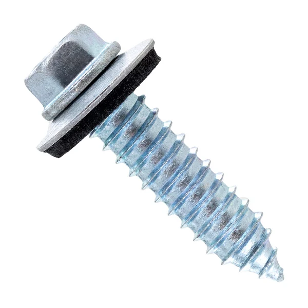 ST Fastening #17 x 1" Tapping Steelbinder Metal Roofing Screw - Electro-Galvanized - Pkg 250