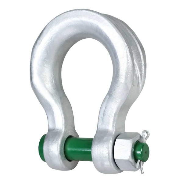 Van Beest Green Pin Bolt Type Wide Body Sling Shackle | P-6033 - 55 Ton