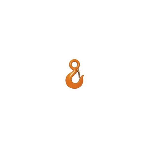 Alloy Eye Hoist Hook w/ Latch - 22 Ton