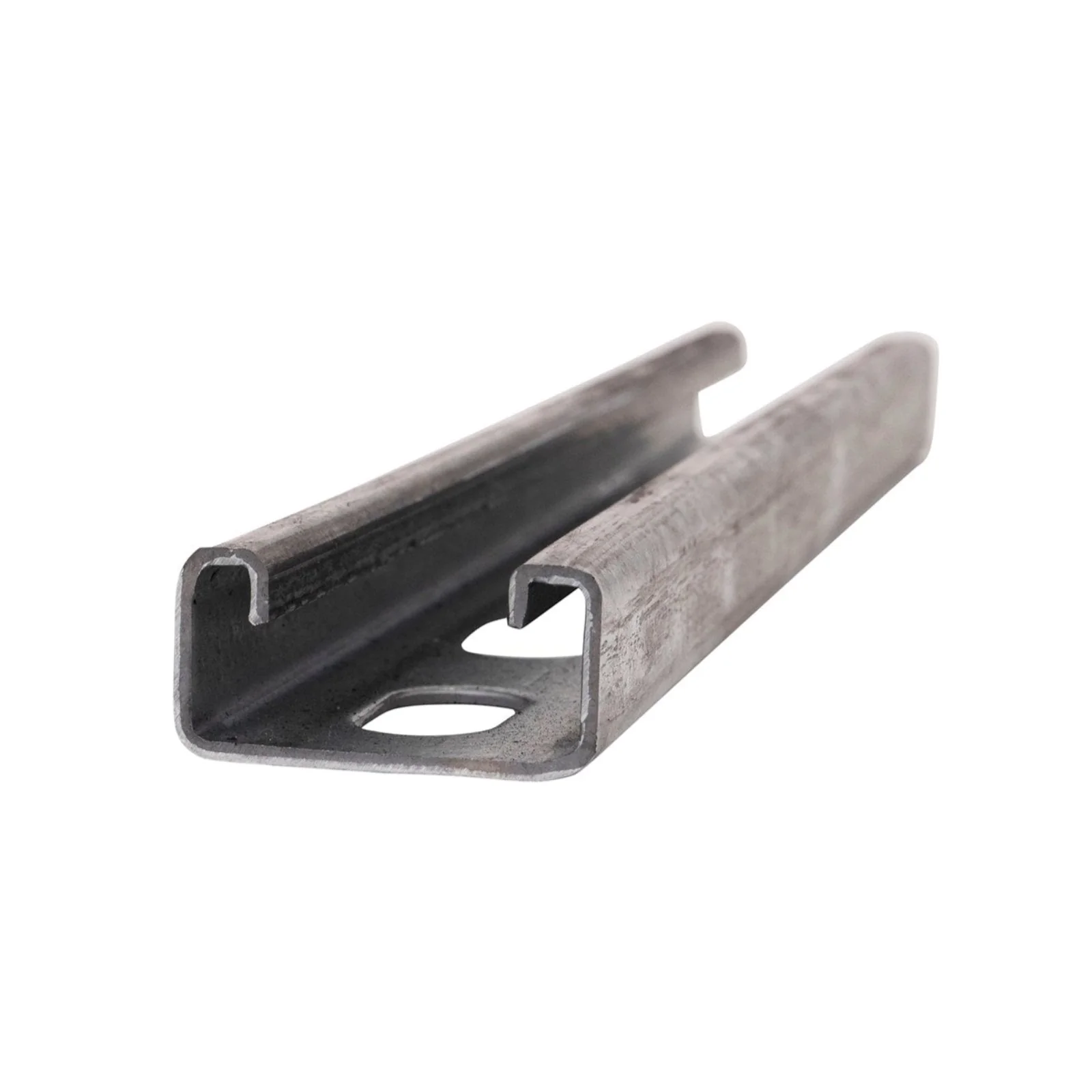 1-5/8" x 13/16" Strut Channel with Short Slots 1 ft. - Pre-Galvanized