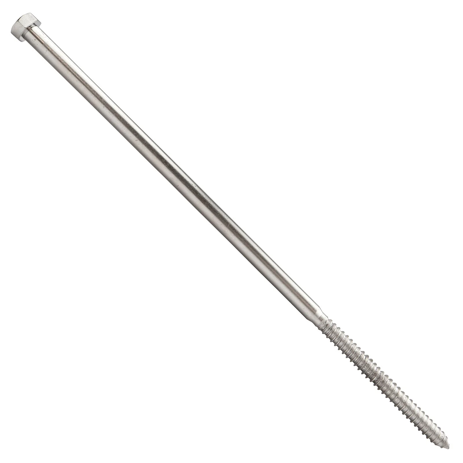 5/8" x 20" Conquest Hex Head Lag Bolt for Wood - 18-8 Stainless Steel