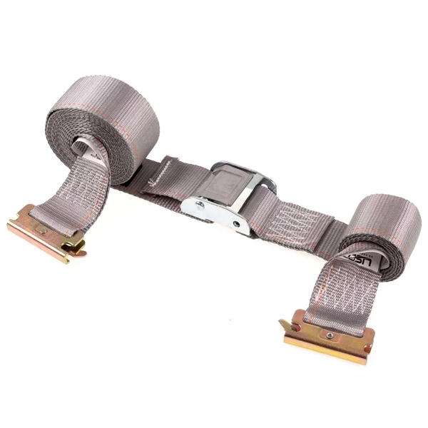 2" x 16' Gray E-Track Cam Buckle Strap