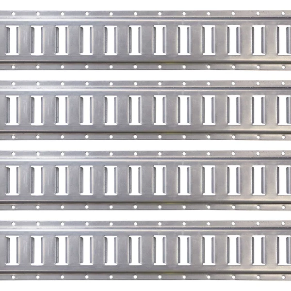 Galvanized 8' Horizontal E Track | 4-Pack