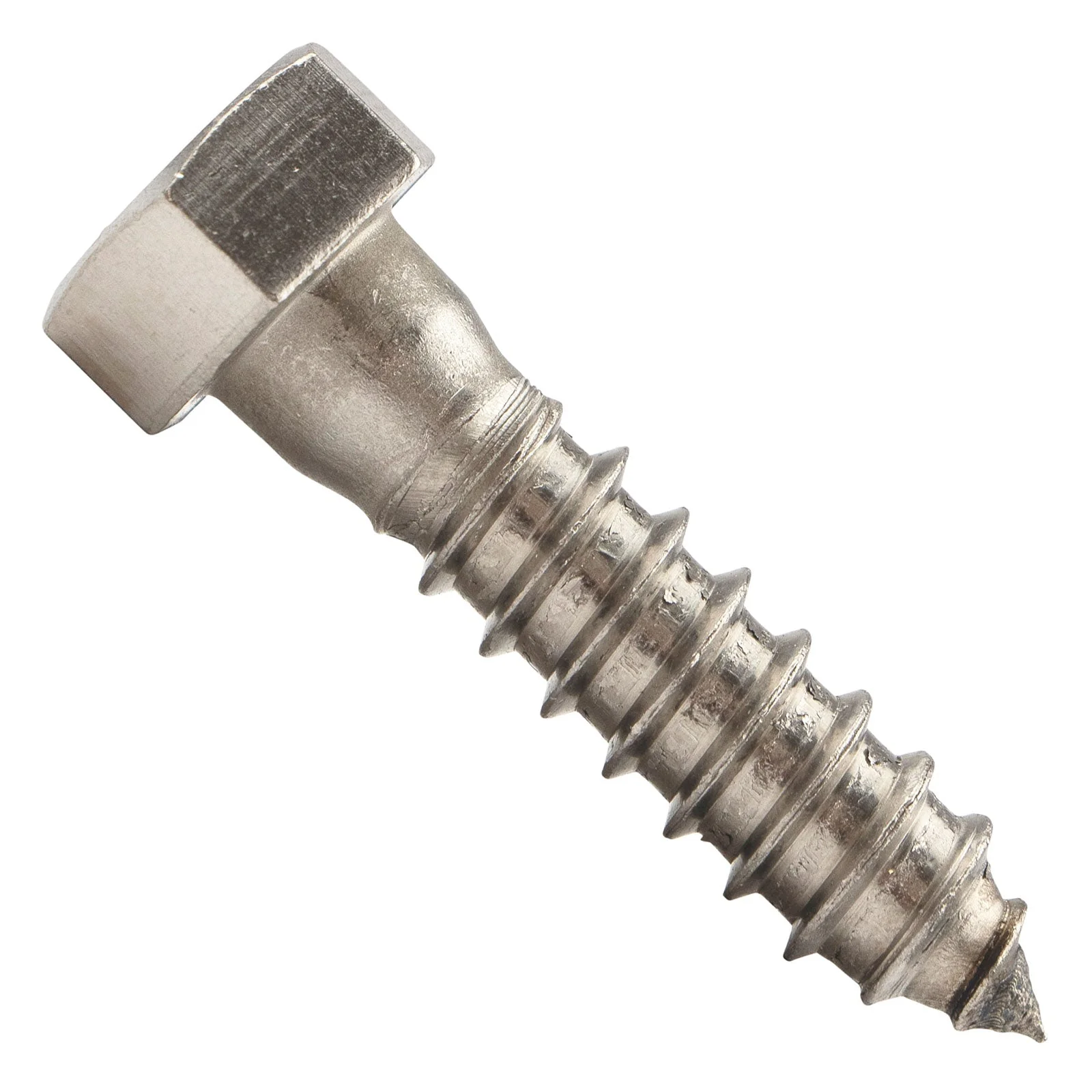 1/2" x 2" Conquest Hex Head Lag Bolt for Wood - 316 Stainless Steel
