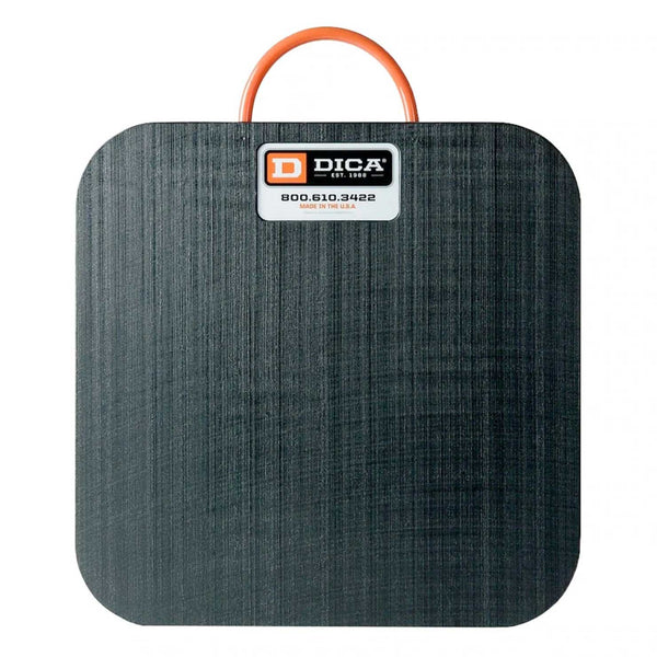 DICA SafetyTech® 18" x 18" Outrigger Pad | Super Duty | 3" Thick | Black