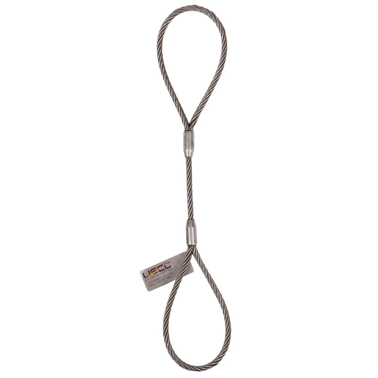 5/16" x 12' Standard Eye Wire Rope Sling